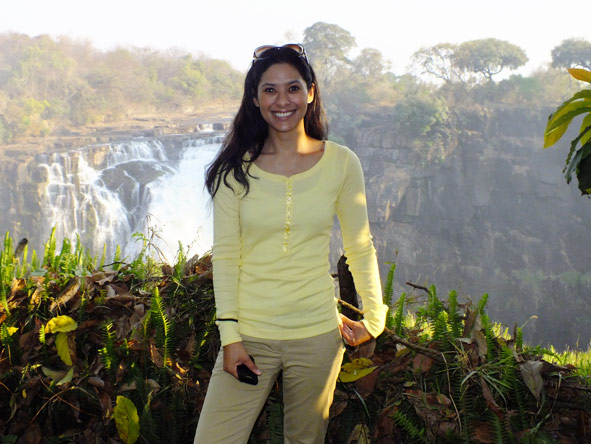 Jehan Begg - trip of a lifetime to Victoria Falls